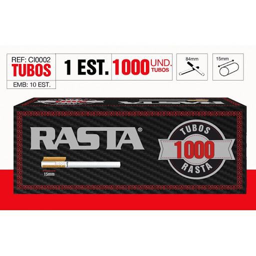 RASTA CI0002 CIGARROS VACíOS / 1000 *2