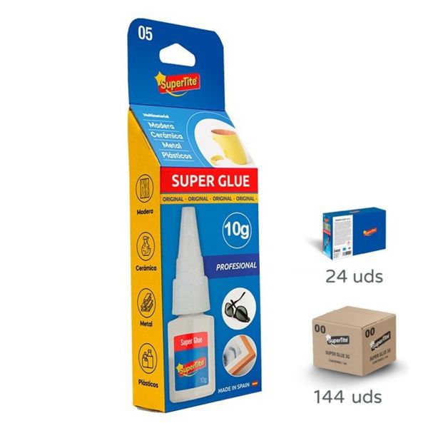 Supertite 2405 Adhesivo Instantaneo 10Gr 12Pcs