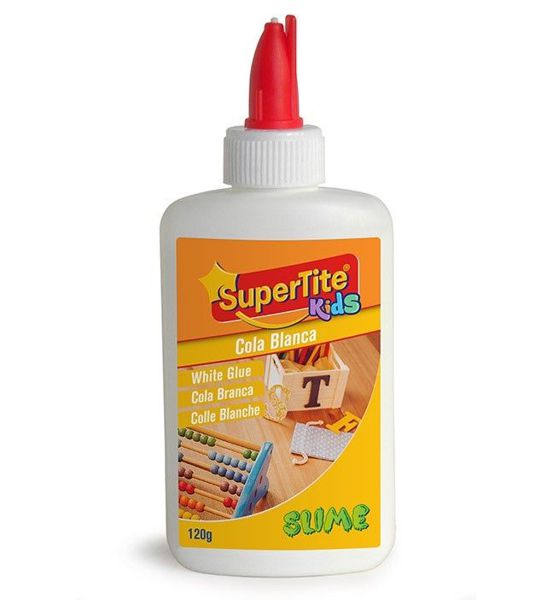 Supertite 2427 Cola Blanca Escolar 120G 12Pcs