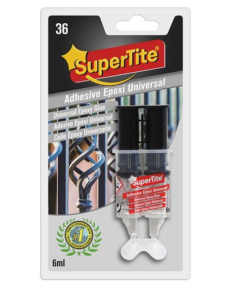 Supertite 2436 Jeringa Epoxi 6Ml 12Pcs