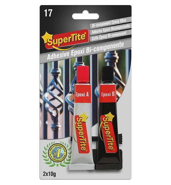 Supertite 2517 Adhesivo Bicomponente 10+1 12Pcs