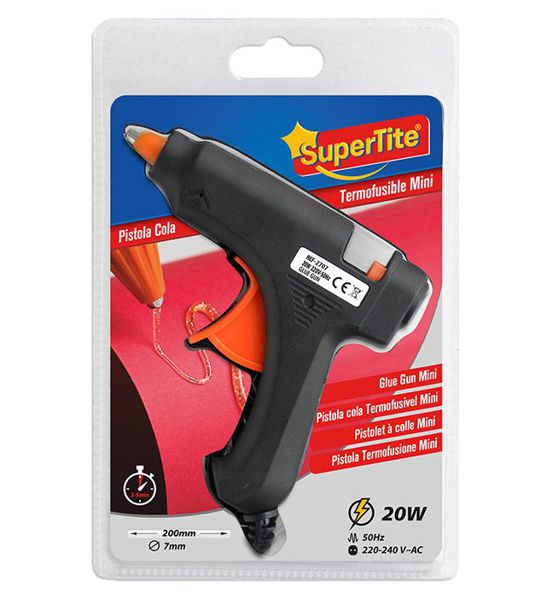 Supertite 2707 Pistola Termofusible Mini Nu 6Pcs