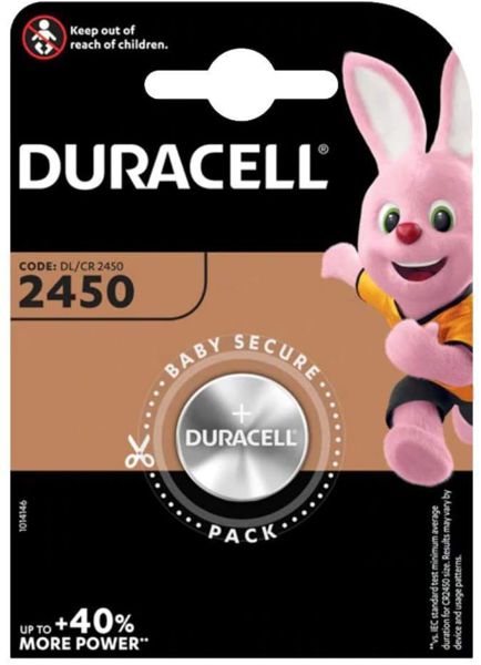Duracell Pila Cr2450 1 Unidad
