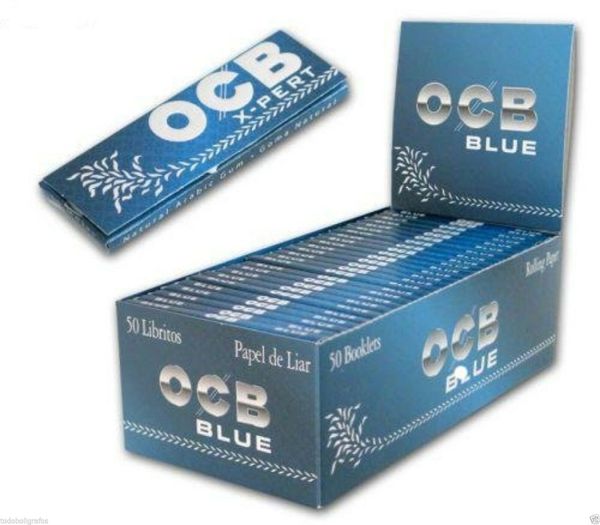 70Mm Papel De Fumar Azul