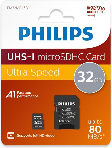 Philips 32Gb Micro SD Clase 10