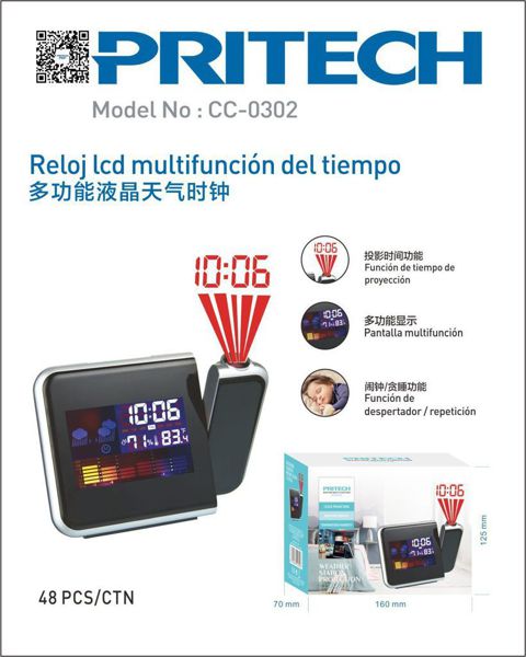 Pritech Cc-0302 Despertador
