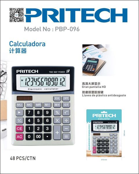 Pritech Pbp-096 Calculadora 12 Digito