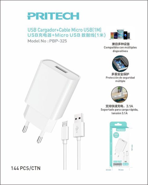 Pbp-325 Cargador Micro 3.1A