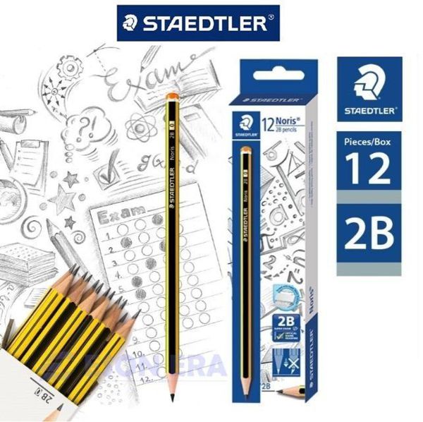 Lapiz (Noris 2B) Naranja 2B Staedtler 100N2B