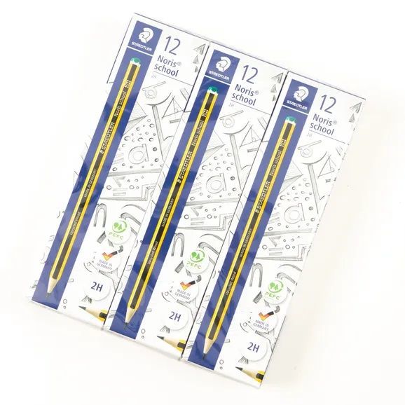 Lapiz (Noris 2H) Verde 2H4 Staedtler 100N2H
