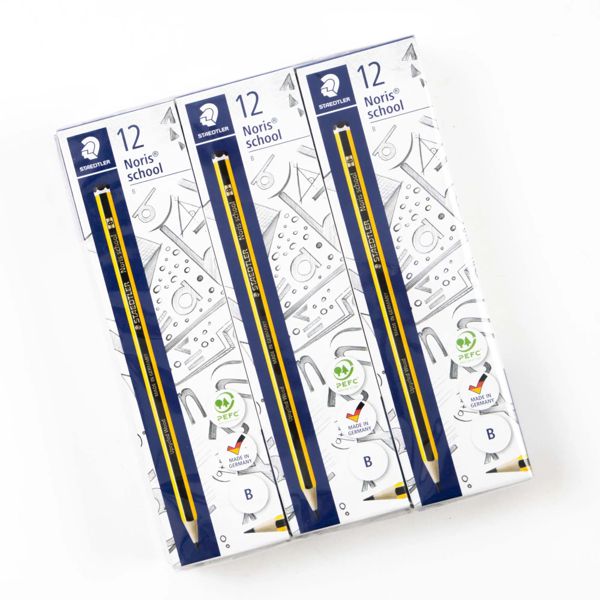 Lapiz (Noris B) Negro B1 Staedtler 100Nb