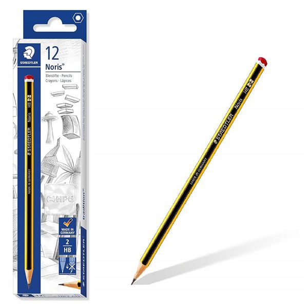Lapiz (Noris Hb) Rojo Hb2 Staedtler 100Nhb