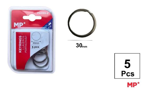 MP PA355-2 LLAVERO 30MM 5 Uds