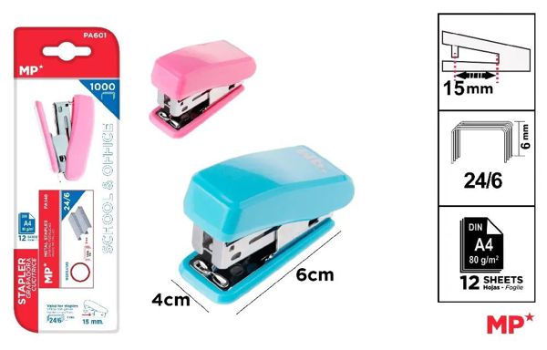 Mp Pa601 Grapadora Mini