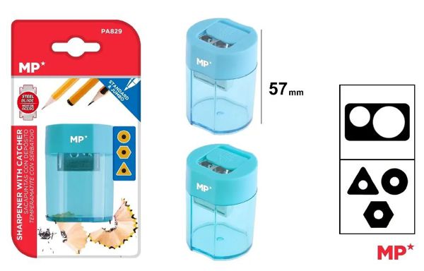 MP PA829 SACAPUNTAS CON DEPOSITO 5.7cm