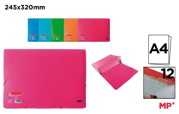 Mp Pc305 Carpeta Fuelle A4 Fluorescente.