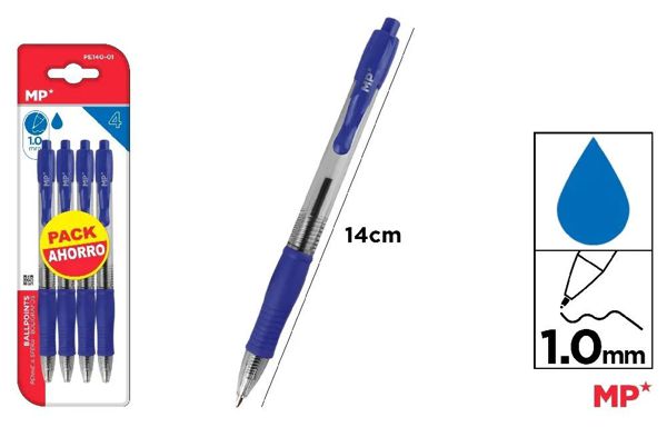 Mp Pe140-01 Boligrafos Punta 1.0Mm