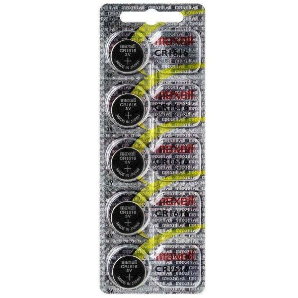 新包装Cr1616 Pila Boton Maxell