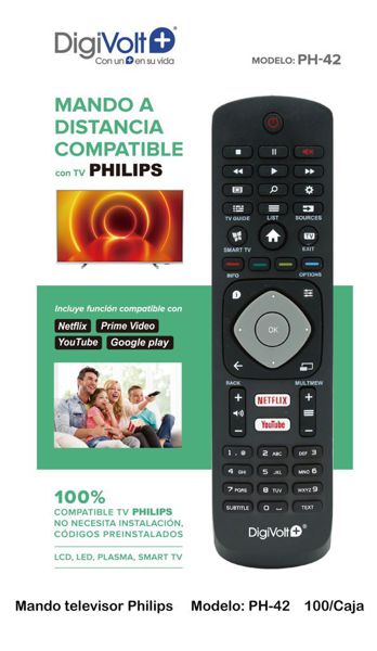 Digivolt Ph-42 Mando Compatible Para Philips