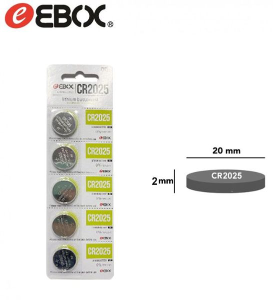 Stima Cr2025 Pila 5 Pcs Blister