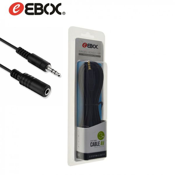 Ebox Eav-3008 Cable Jack-Jack Hembra 3M