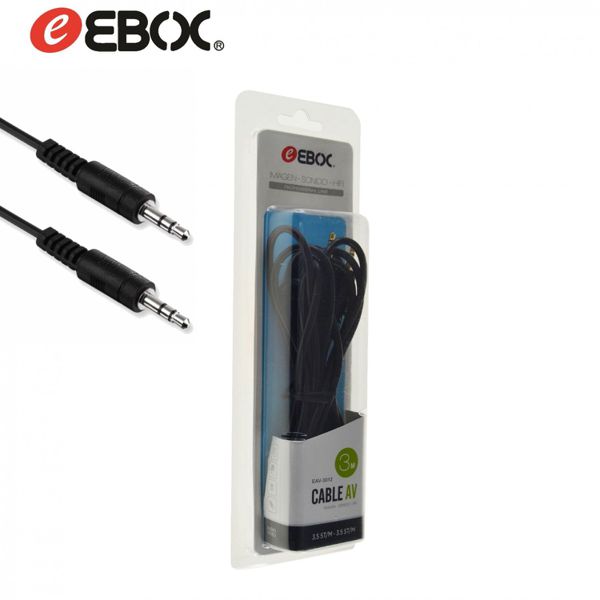 Ebox Eav-3012 Cable Audio Jack-Jack 3M