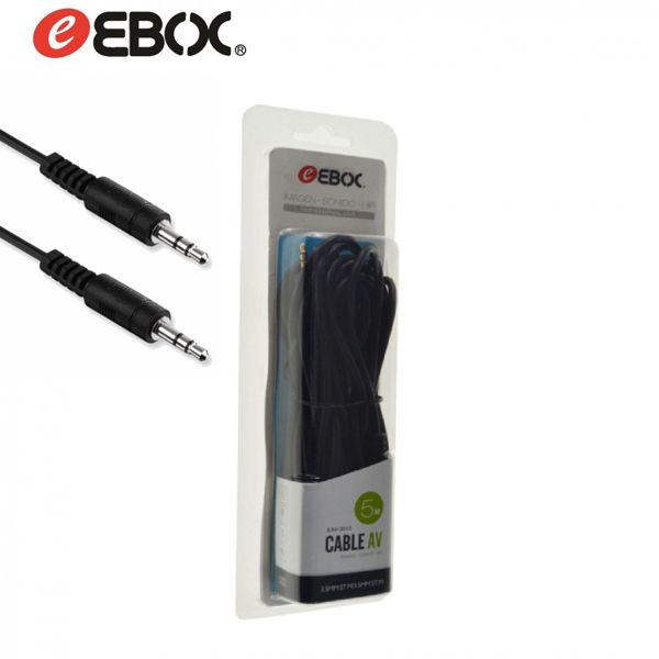 Ebox Eav-3013 Cable Audio Jack-Jack 5M