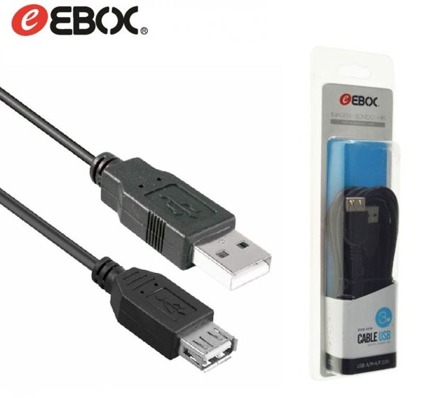 Ebox Eus-1019 Cable USB A USB Hembra