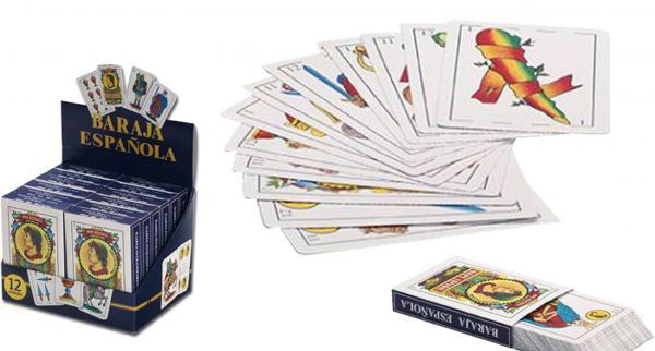 1201 Baraja Espanola C/Carton 12Unidad