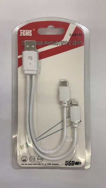 Cab144 Cable Iphone Y Type-C