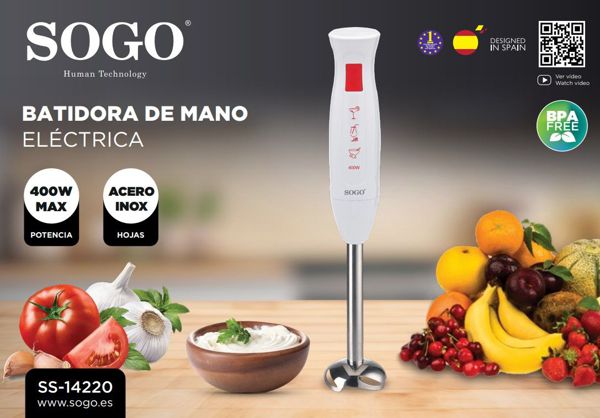 Sogo Ss-14220 Batidora De Mano 400W