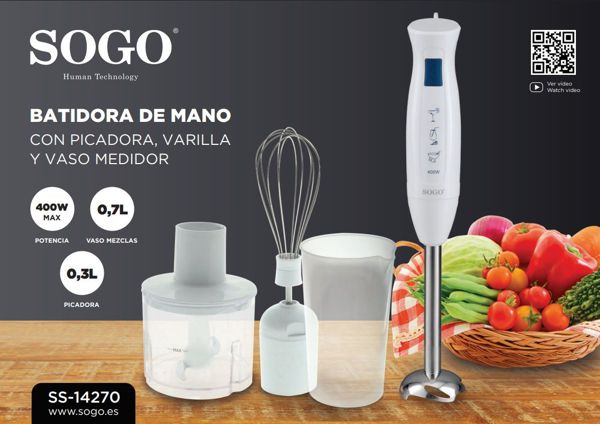 Sogo Ss-14270 Batidora De Mano 400W