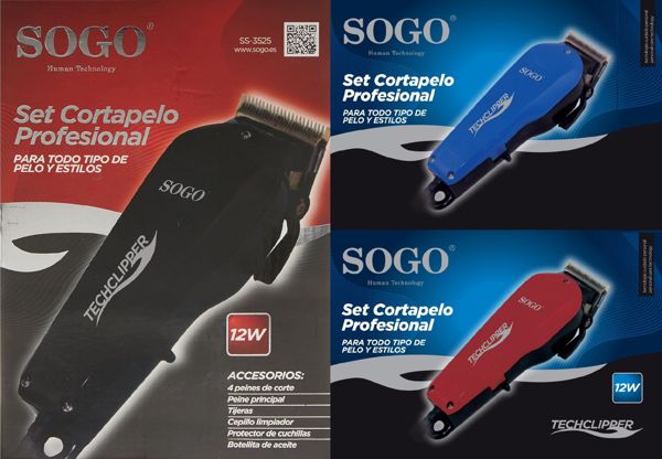 Sogo Ss-3525 Corta Pelo Profecional Con Cable