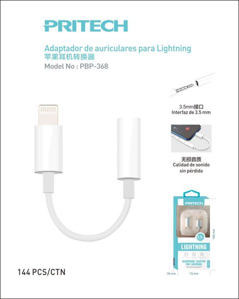 Pritech Pbp-368 Adaptador De Auricular