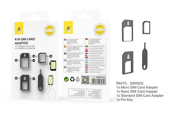One Plus 2900932 R6473 Adaptador De Tarjeta Sim