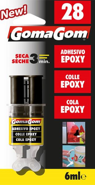 Gomagom 15014 Jeringa Epoxi 6Ml 12Pcs