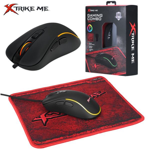 Xtrike Me Gmp290 Gaming Combo Raton+Alfombrilla