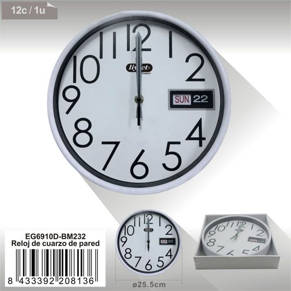 Liyset Reloj De Pared Eg6910D-Bm232