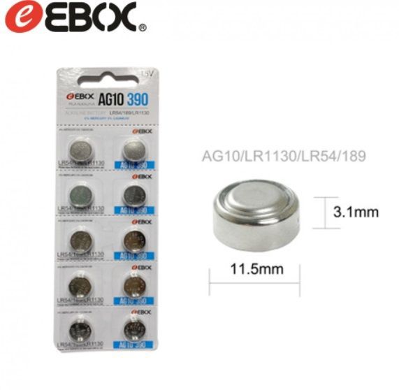 Ebox Pila Ag10 Lr54/189/Lr1130/390