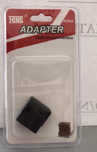 Gns Ad064 Adaptador HDMI Hebra - Hembra