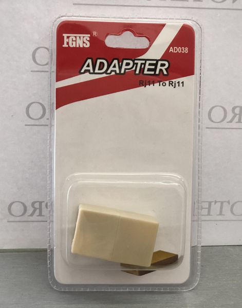 Gns Ad038 Adaptador Rj11 A Rj11