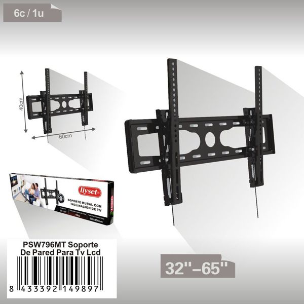 Soporte De Pared Para TV Lcd 32'-65'