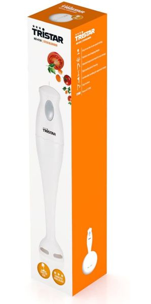 TRISTAR MX-4150 BATIDORA DE MANO, 170 W, PLáSTICO, BLANCO