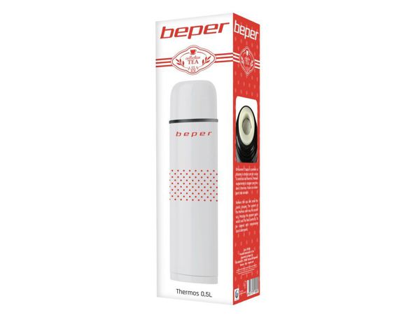 Beper Bi.504 - Termo De 500Ml, Para Bebidas Calientes