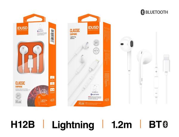 Idusd H12B Auriculares Lightning Bluetooth