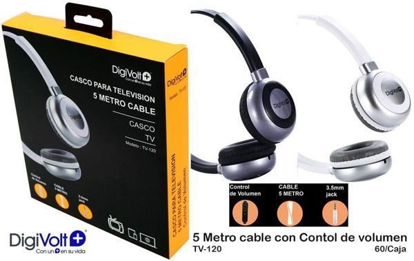 Digivolt TV-120 Auricular 5 Metro TV
