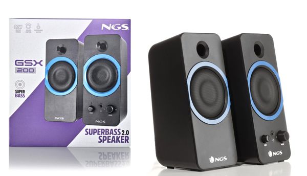 Ngs Gsx-200 Altavoz Superbass 2.0 Speaker