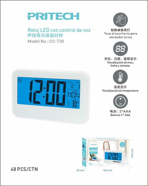 Pritech Despertador Cc-730
