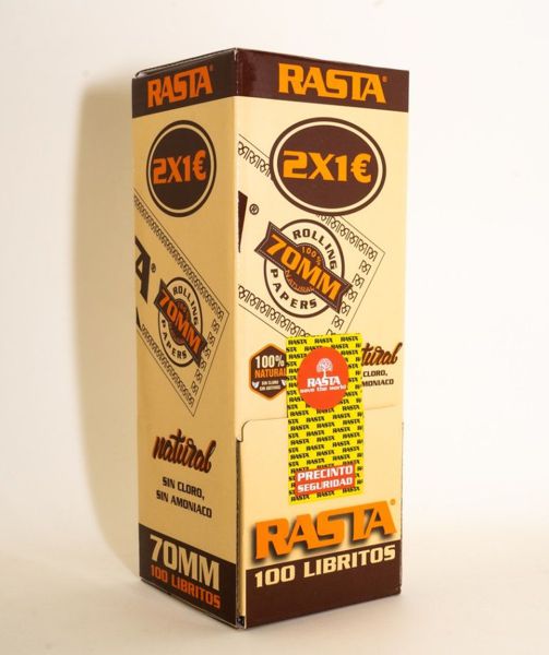 Rasta P00031 Papel 2X1 Pequenos 100U