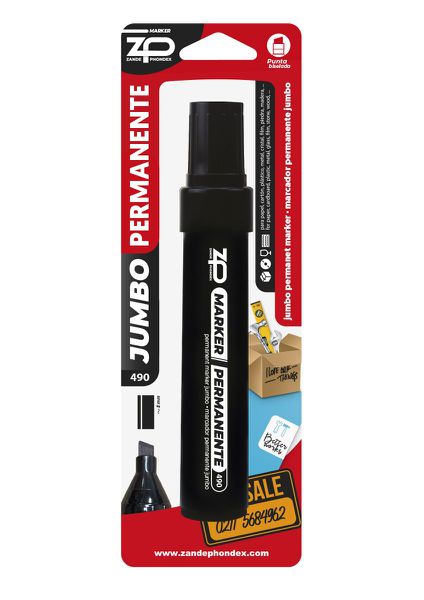 Zp 090490 Permanente Jumbo Negro